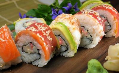 Sushi burger