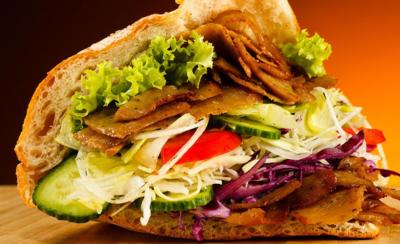 Kebab in jufka