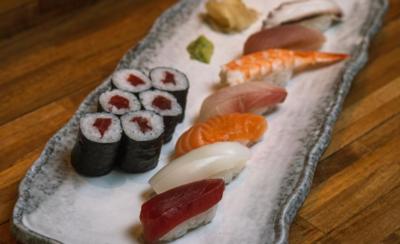 Sushi menu