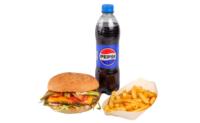Cheese burger - combo