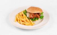 Pulled pork burger
