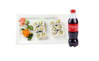 J33 Maki avokado s sezamom 18kos + Coca-Cola