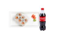 J35 Maki losos s sezamom 18kos + Coca-Cola