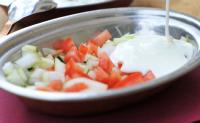 Mix vegetable raita