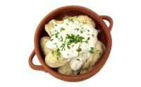 Ruski pelmeni - s krompirjem in skuto