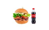 Burger Klasik + Coca-Cola