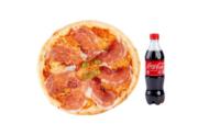 Pizza Kraška + Coca Cola