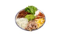 Pork carnitas burrito bowl