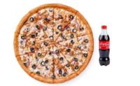 Pizza Tuna + Coca-Cola